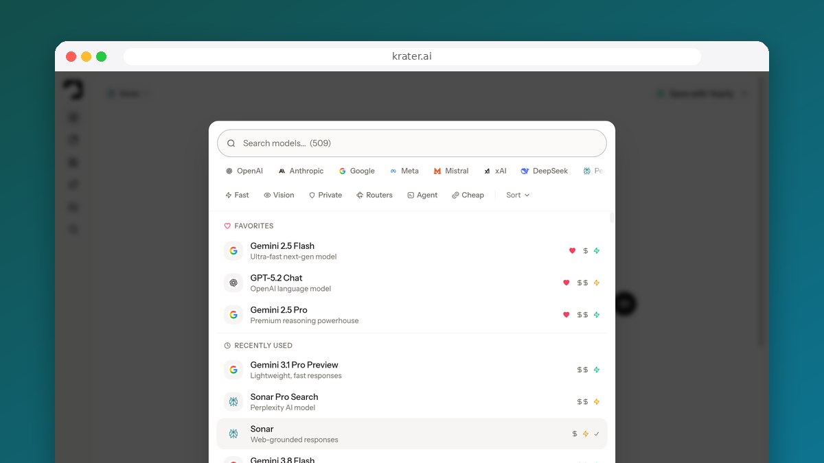 Best AI Aggregators 2026: The Catch and the Top Picks | Krater Blog