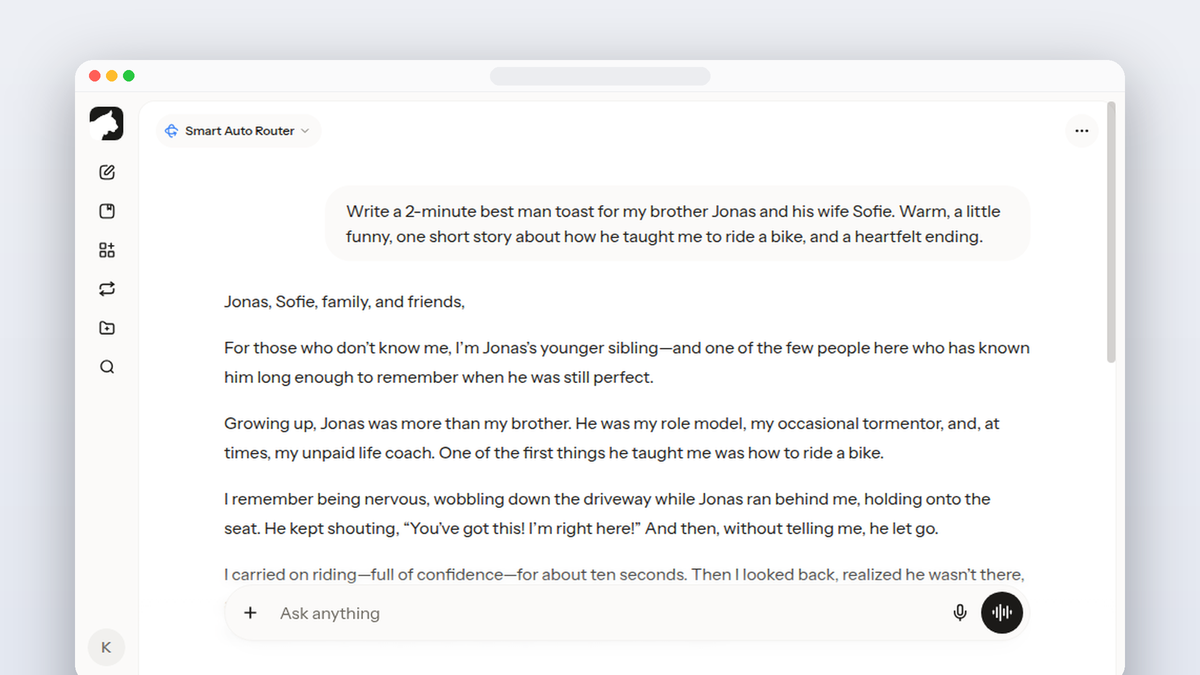 Best AI for Writing Speeches, Toasts and Eulogies