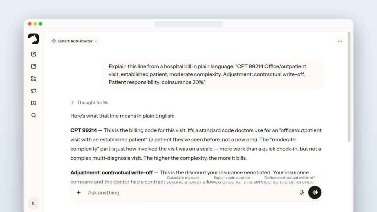 How to Use AI to Understand Medical Letters, Bills and Insurance Documents